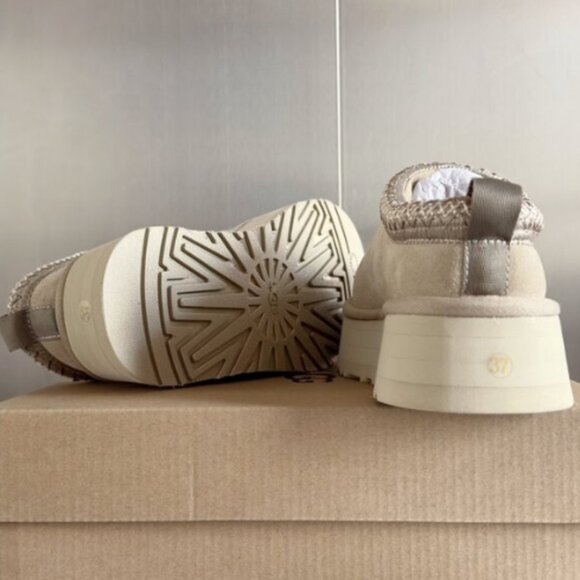 UGG TAZZ Tasman Suede PLATFORM SLIPPER Clog Shoe - Picture 7 of 7